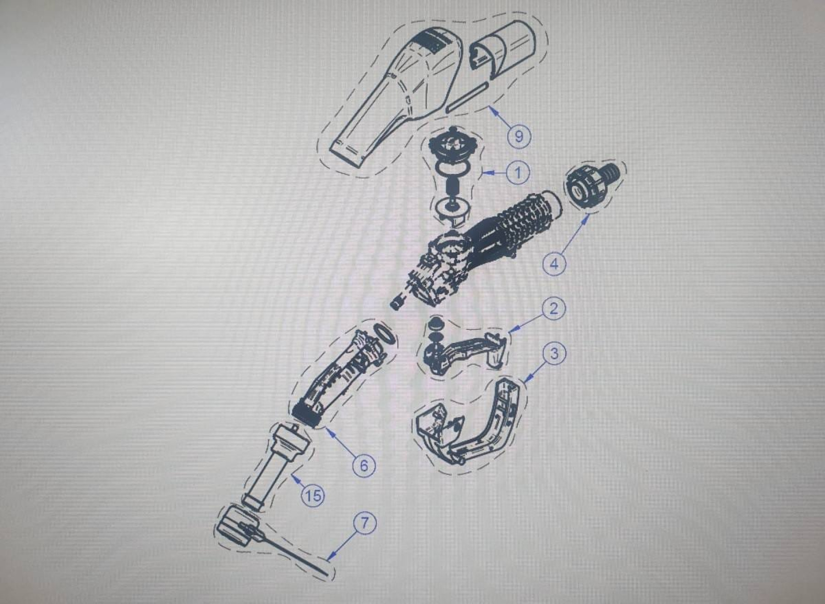 Duza de schimb din plastic pistolet adblue SB325 PIUSI