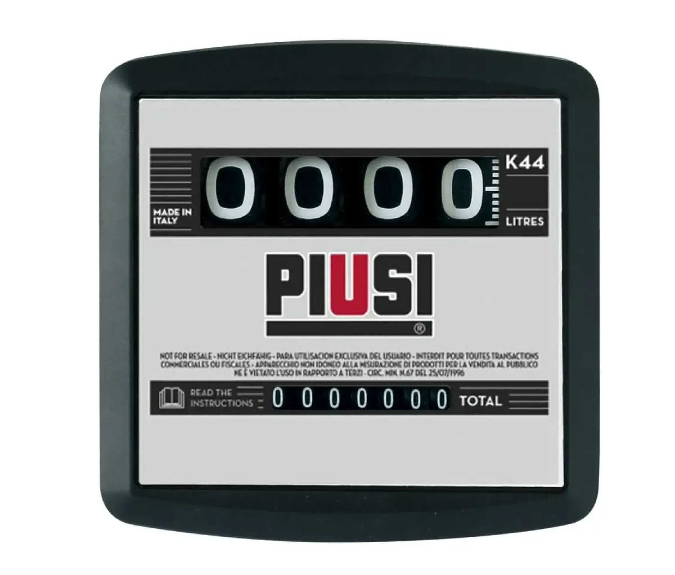 Eticheta pentru debitmetru K44 Piusi R08713000