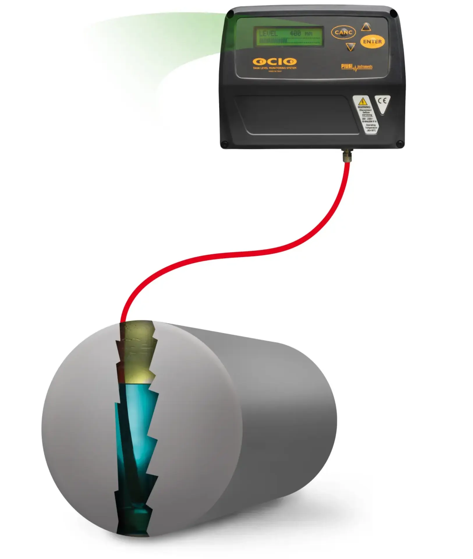 Ocio - indicator de nivel electronic pentru combustibil PIUSI