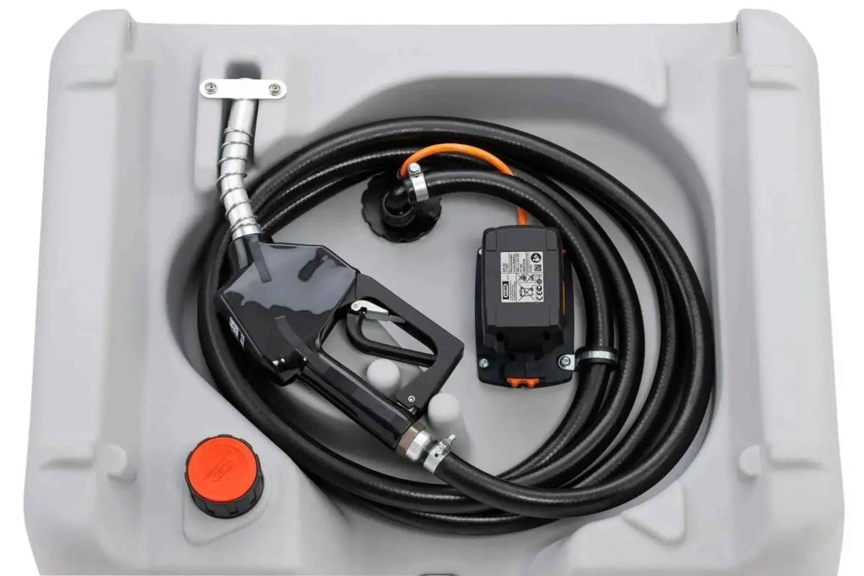 Rezervor mobil pentru motorina DT Mobile Easy 210 l, 12 V, CENTRI SP30, 30l/min, cu capac CEMO