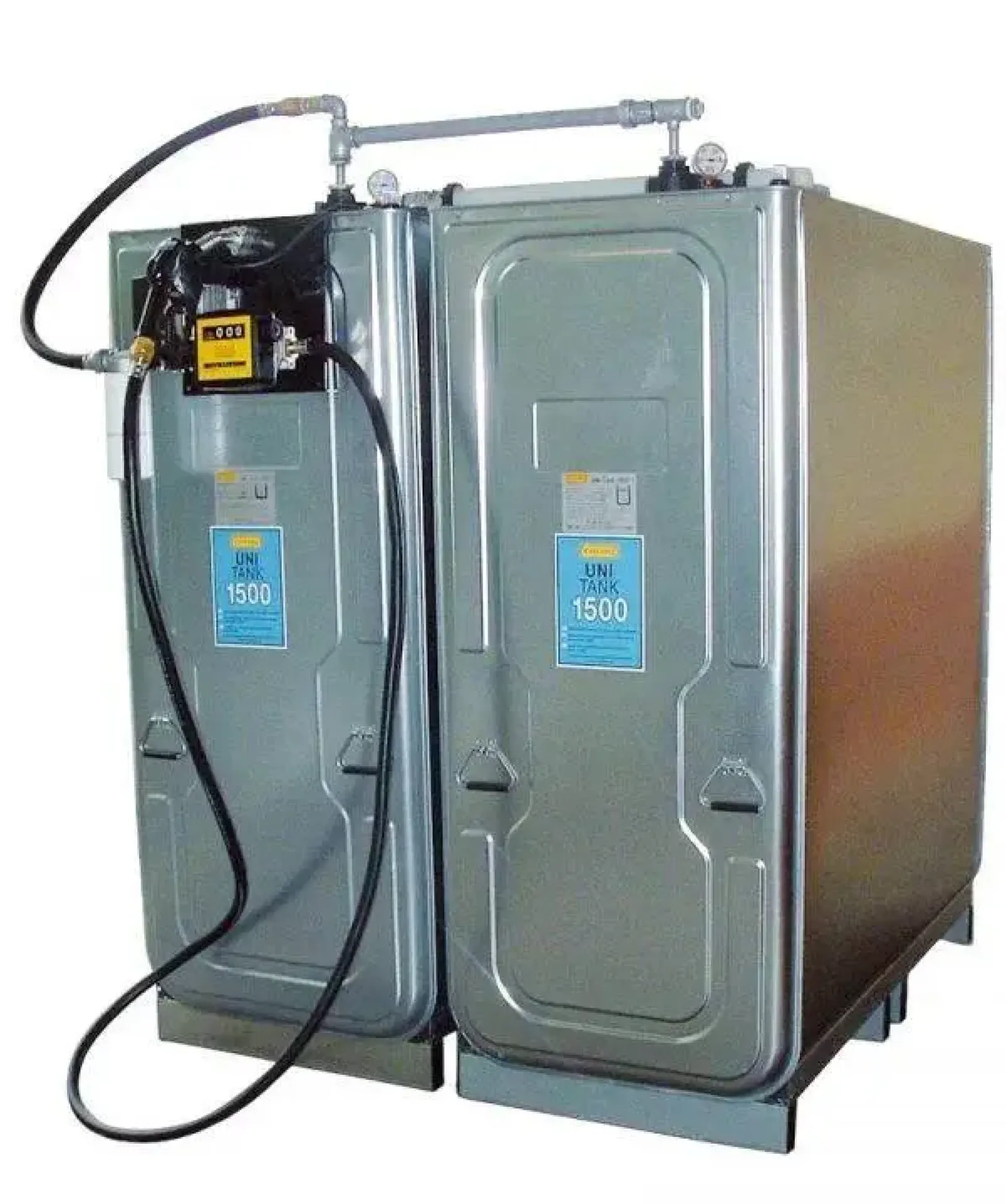 Sistem rezervor motorina 3000L cu 2 rezervoare UNI CEMO