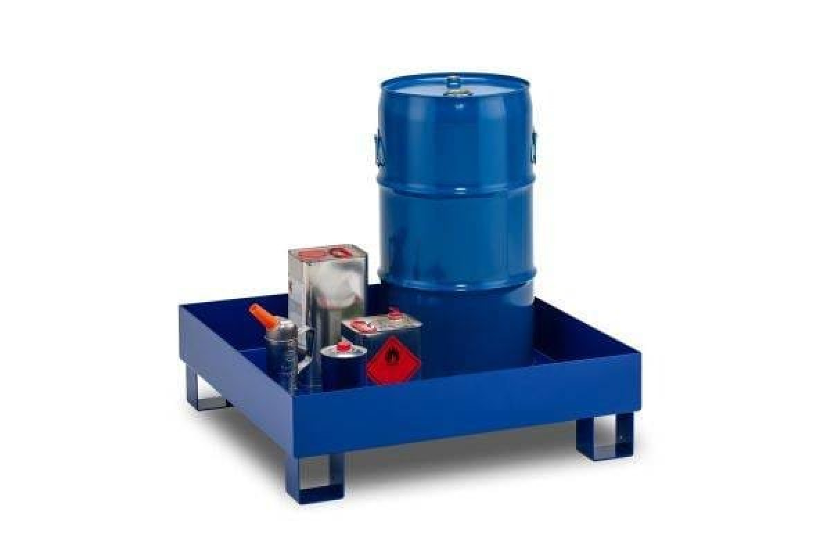 Bazin de oțel vopsit fără grătar pentru butoaie de 60 L CEMO