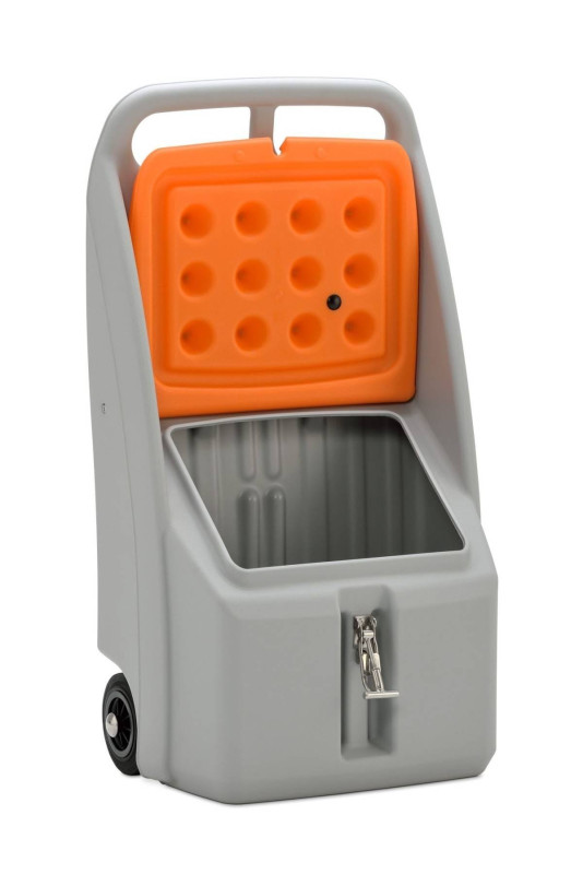 Cutie depozitare nisip/ material antiderapant CEMO GO BOX 70L