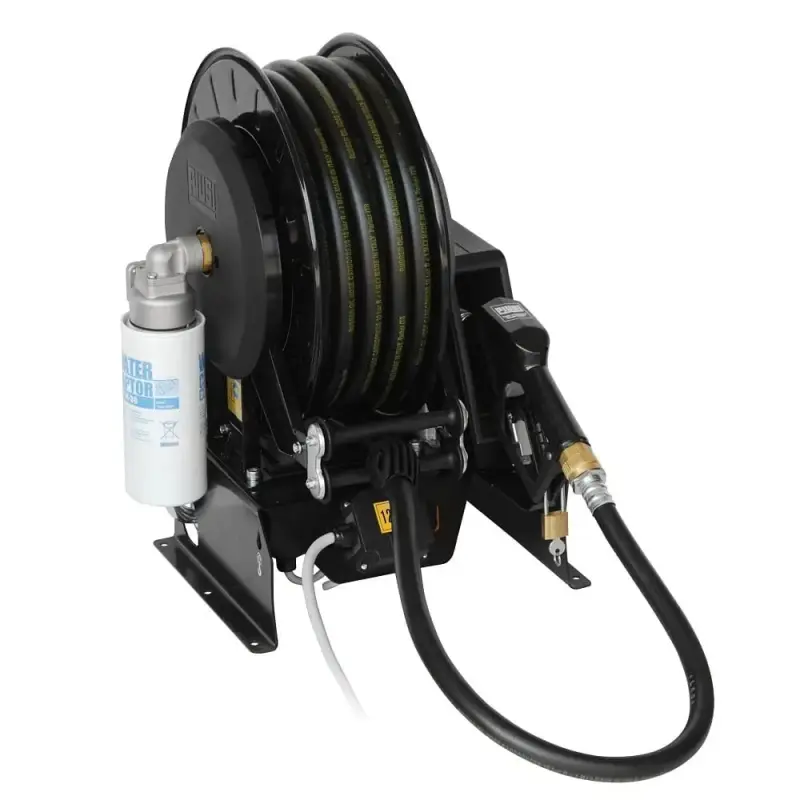 Sistem distribuitor de motorina cu 14m furtun pe tambur PIUSI