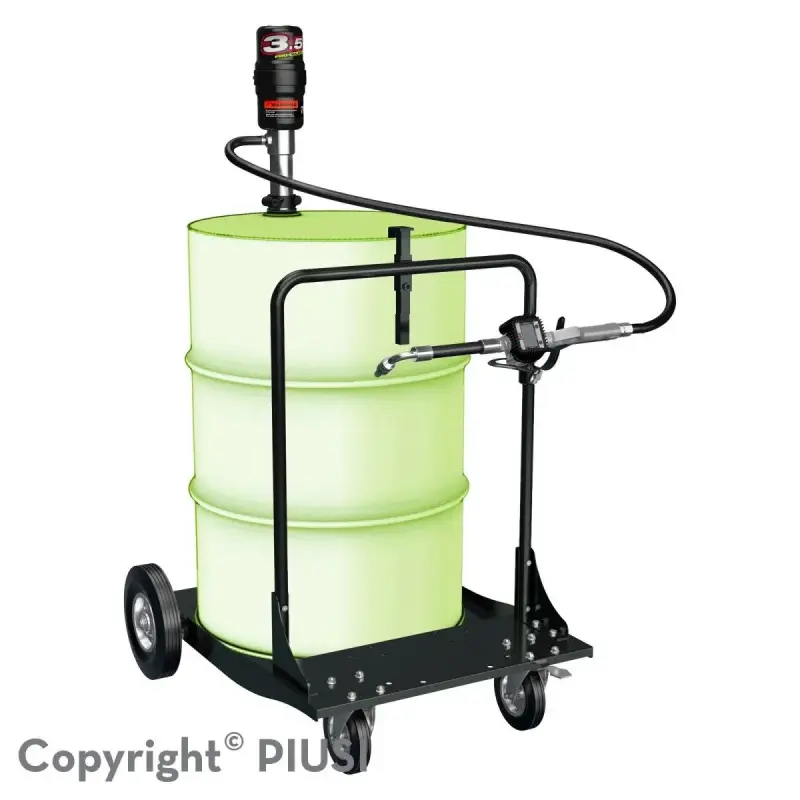 Kit pompare ulei pentru butoaie de 200l OIL CART PIUSI