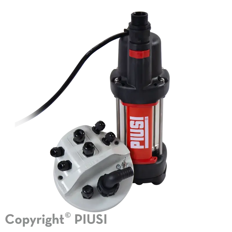 Pompă submersibilă adblue Squalo35 Piusi cu temporizator si capac de jonctiune SUBLOCK F00206A00