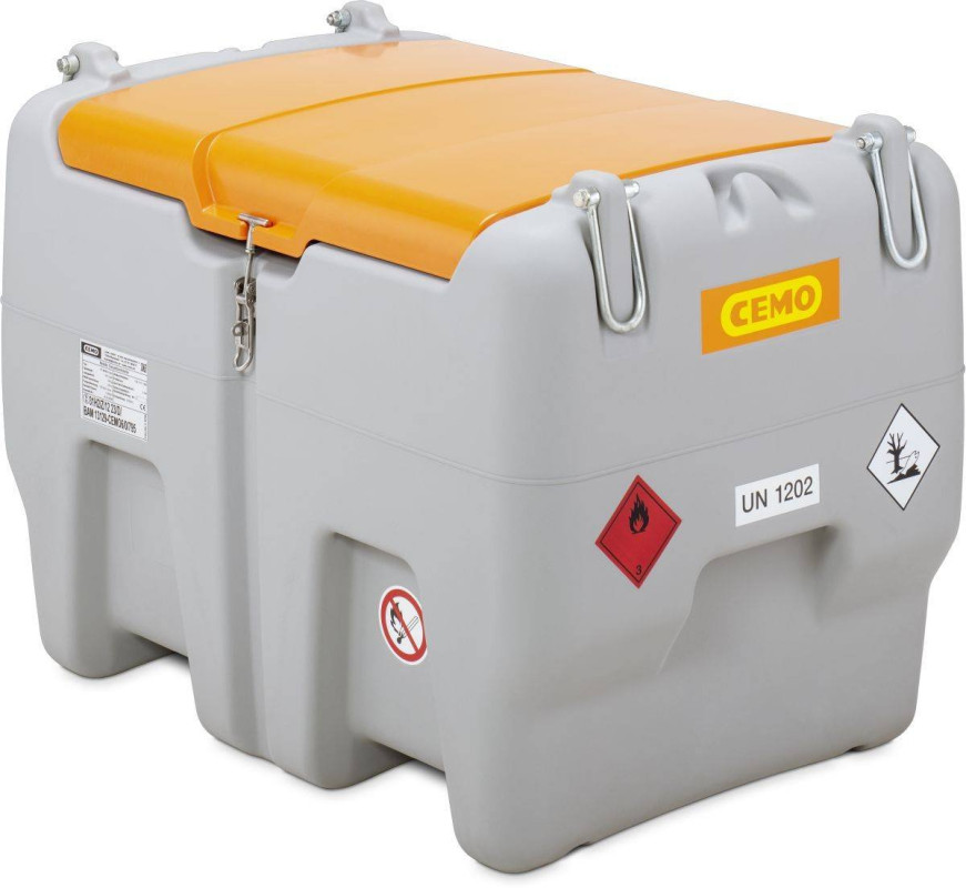 Rezervor motorina mobil TT Easy 470 L cu pompa 12v CEMO