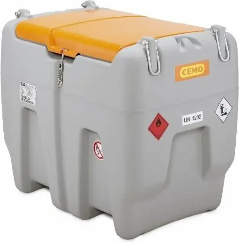 Rezervor motorina mobil TT Easy 620 litri cu pompa Cematic 3000/18 40l/min CEMO