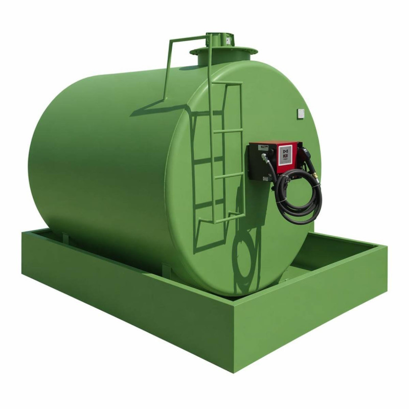 Rezervor motorina monoperete suprateran 5000 litri cu pompa electrica