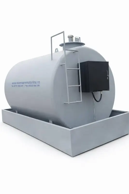 Rezervor motorina monoperete suprateran 5000 litri cu pompa electrica Piusi
