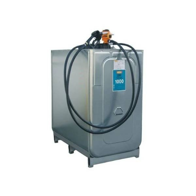 Rezervor pentru motorina UNI-TANK 1000L dublu perete Basic cu pompa 230V CEMO