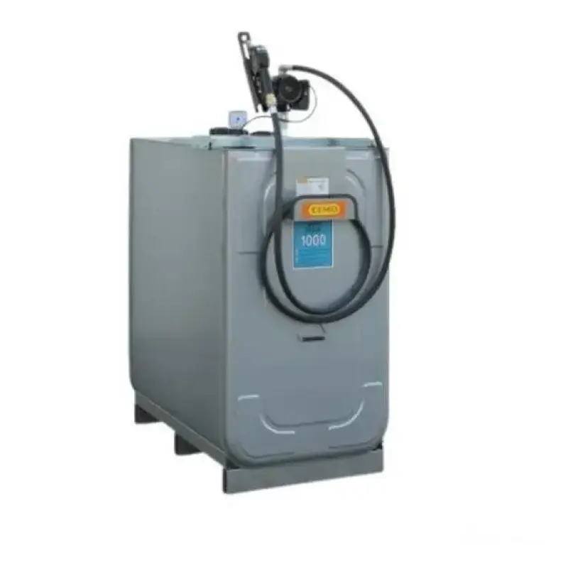 Rezervor pentru motorina UNI-TANK 1000L dublu perete Premium cu pompa 230V CEMO