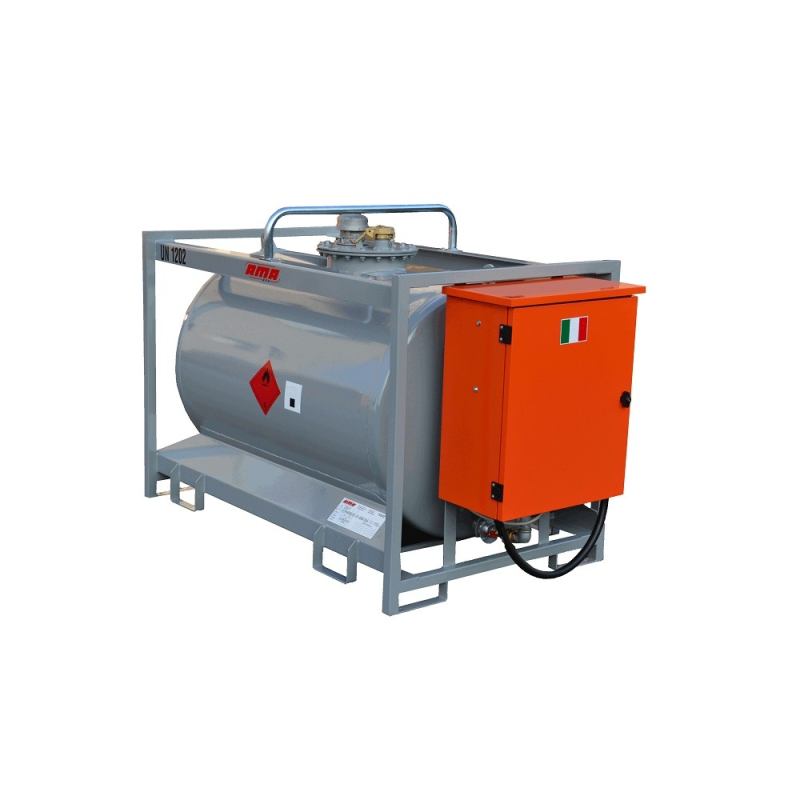 Rezervor transportabil metalic 920 Litri ADR AMA