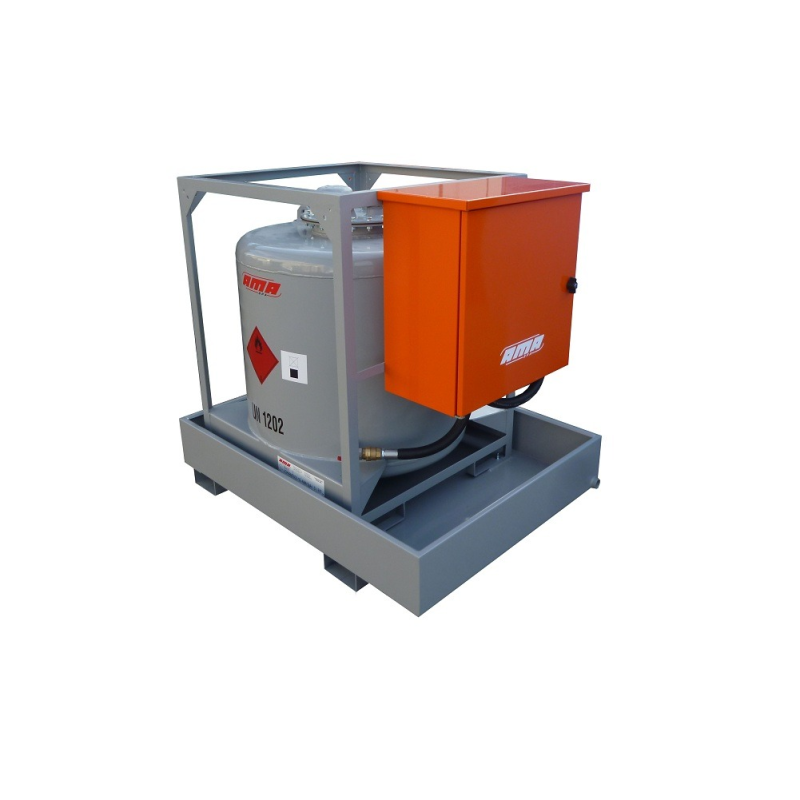 Rezervor transportabil metalic vertical ADR AMA