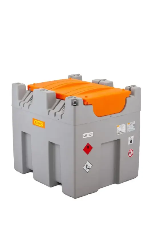 Rezervor transportabil TT EASY 980L cu pompa 12V - 85l/min CEMO