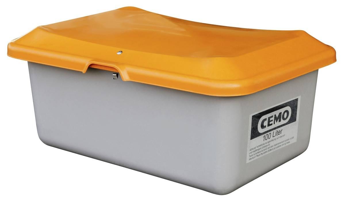 Cutie pentru depozitare material antiderapant- 100 L CEMO 10564