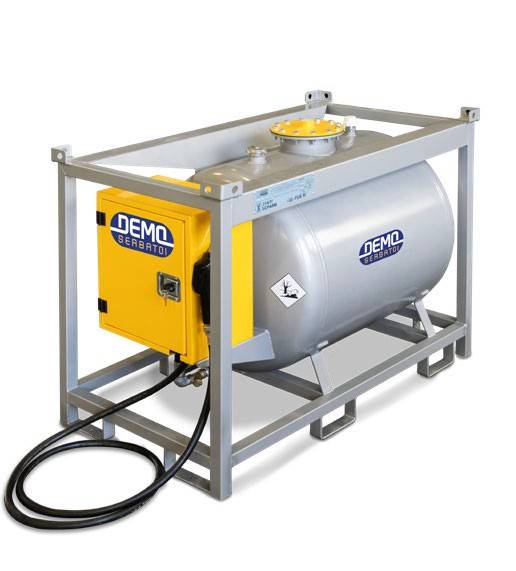 Rezervor mobil ADR metalic 600 litri