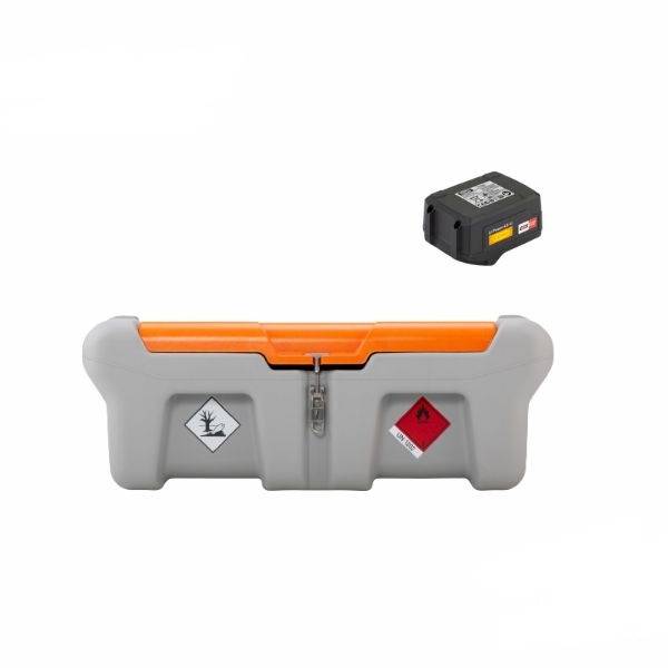 Rezervor mobil pentru motorina DT-Mobil Easy Pick-up 210 L, cu baterie CAS CEMO