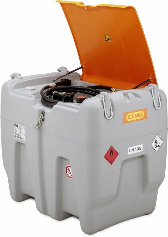 Rezervor motorina mobil TT Easy 620L cu pompa 12v CEMO