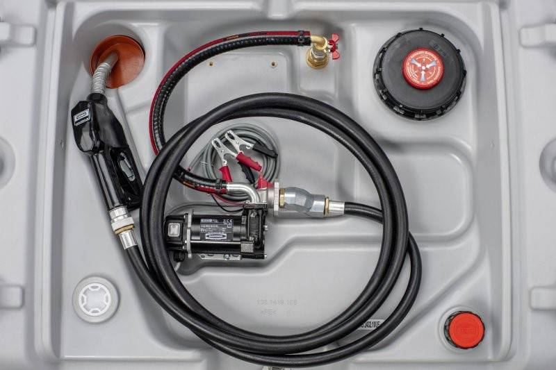 Rezervor motorina mobil TT Easy 620L cu pompa 12v CEMO