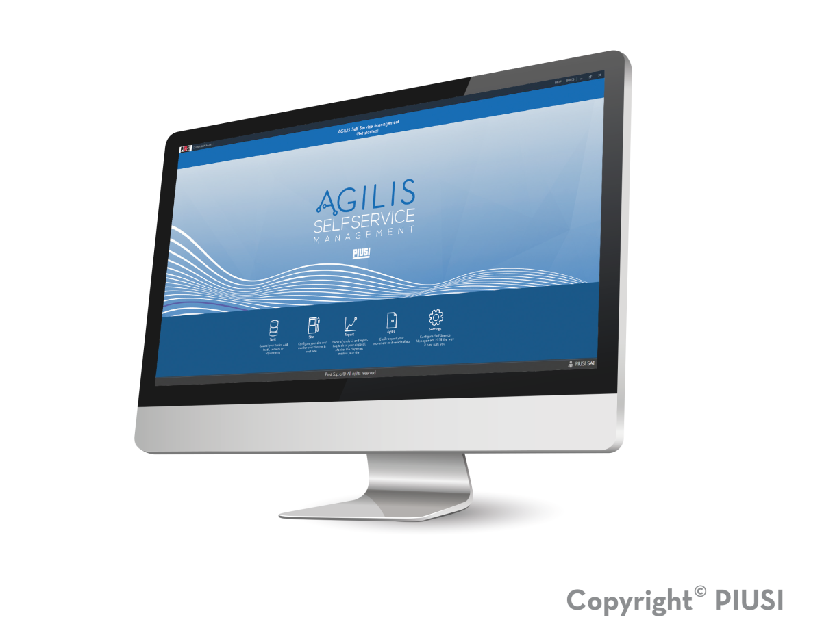 Program gestiune alimentari Self Service Management AGILIS PIUSI