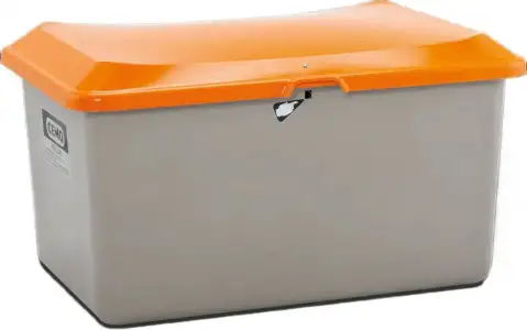Cutie/ Container pentru nisip CEMO 400l Plus3 Gri/Portocaliu 10569
