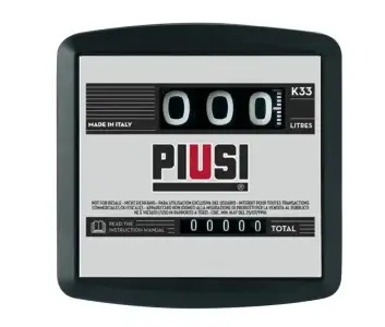 Eticheta pentru debitmetru K33 Piusi R08839000