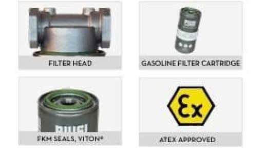 Filtru benzina E25 Piusi PIUSI