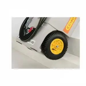 Rezervor mobil tip carucior pentru motorina 60L cu baterie CAS si incarcator de baterie CEMO