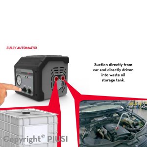 VACUBOX- sistem electric transvazare ulei din vehicule Piusi F00500B00
